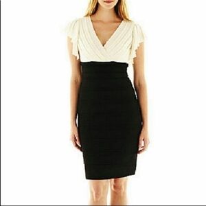 Melrose‎ ruffle sleeve tiered dress size 10 AWIFK61R NWT